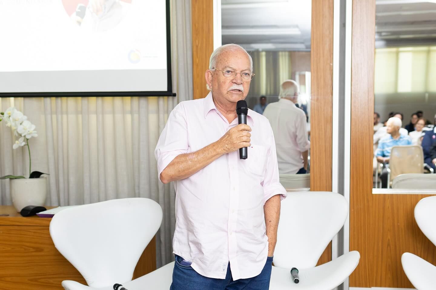 Nosso presidente, Delair Dumbrosck, concede entrevista ao Globo Barra